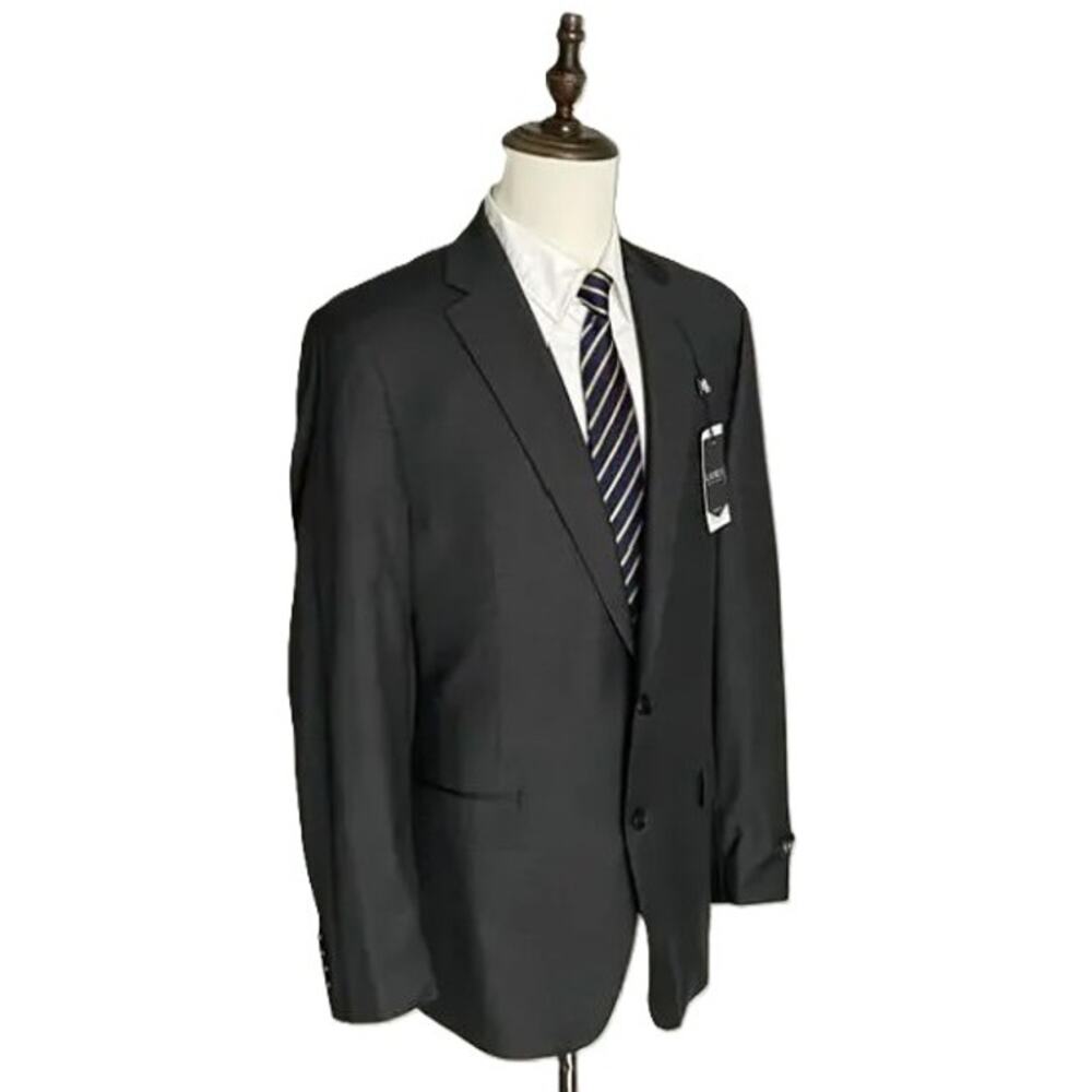 Lauren Ralph Lauren Suit Jacket Men's 43L Ultraflex Classic Fit Wool Grey NEW - Picture 4 of 13